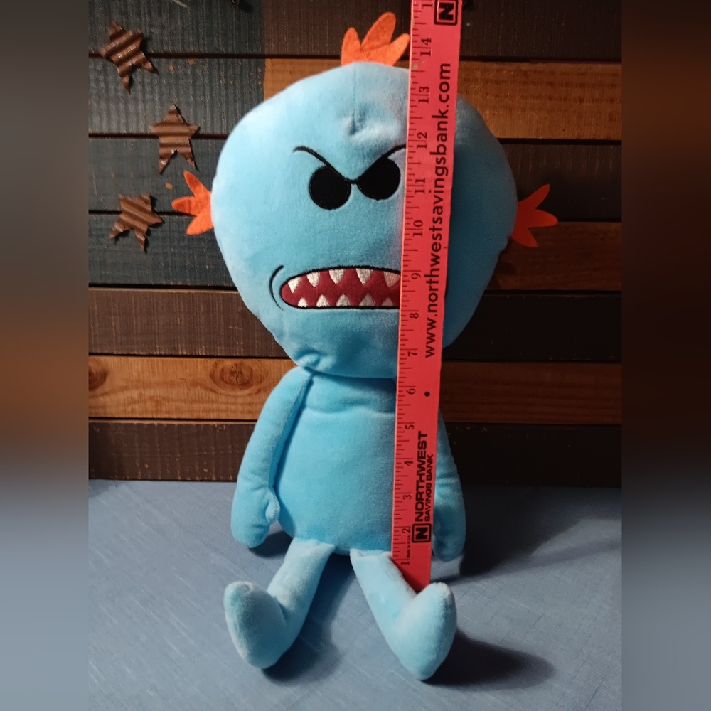 Cartoon Network Ricky & Morty Meeseeks 18" Plush - Picture 5 of 6